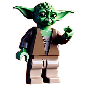 Animated Lego Yoda PNG 21