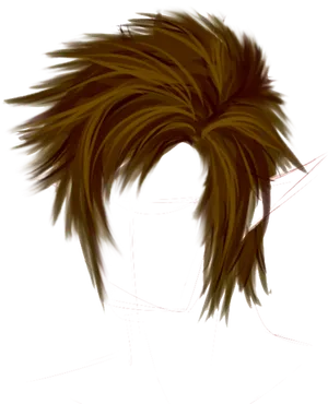 Animated Long Hair Concept Art