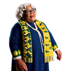 Animated Madea Character Png 06272024 PNG image