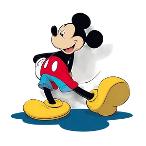 Animated Mickey Mouse Outline PNG 06202024 PNG