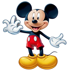 Animated Mickey Mouse Outline PNG Xku87 PNG