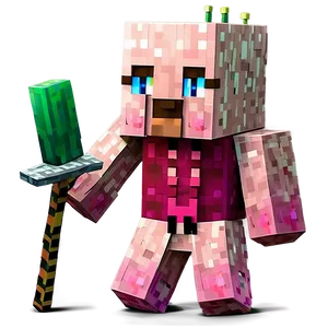 Animated Minecraft Villager Png 1 PNG image