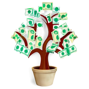 Animated Money Tree PNG 93
