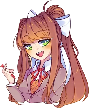 Animated Monika D D L C