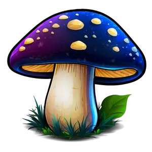 Animated Mushroom Cartoon Png 06272024 PNG image