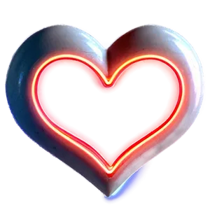 Animated Neon Heart PNG Bgj81 PNG