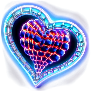 Animated Neon Heart PNG Ykb PNG