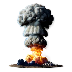 Animated Nuclear Bomb Explosion PNG Uul