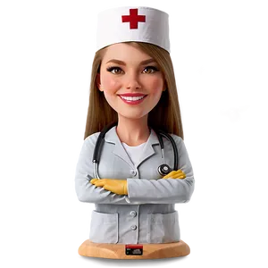 Animated Nurse Hat Png 06132024 PNG image