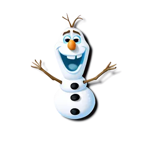 Animated Olaf Figure PNG 05232024