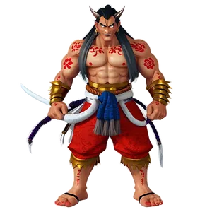 Animated Oni Character Png Mof PNG image