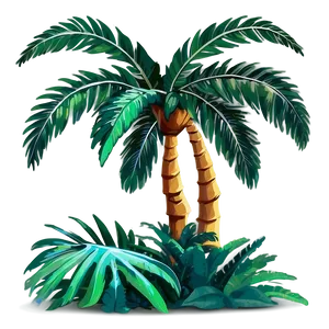 Animated Palm Leaves Png Ayu PNG image