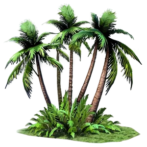 Animated Palm Trees PNG 93