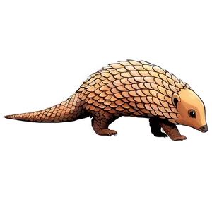 Animated Pangolin Clipart Png Pan16 PNG image