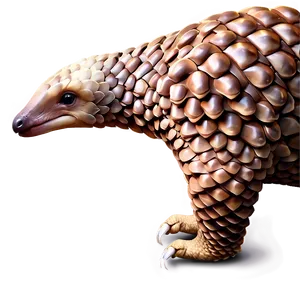 Animated Pangolin Clipart Png Pnj75 PNG image