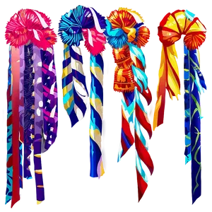 Animated Party Streamers PNG Ljr88 PNG
