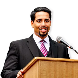 Animated Pastor Character Png Gye PNG image