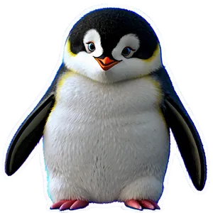 Animated Penguin PNG Oig46