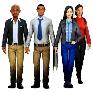 Animated People PNG Ykq