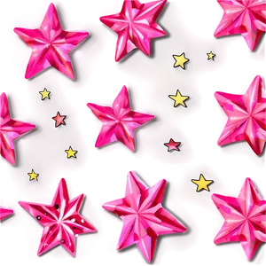 Animated Pink Stars PNG 4 PNG