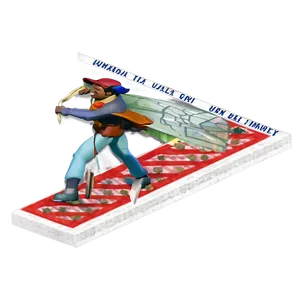 Animated Pirateon Flying Carpet PNG