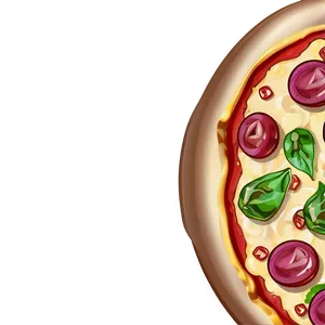 Animated Pizza Cartoon Design Png 06272024 PNG image