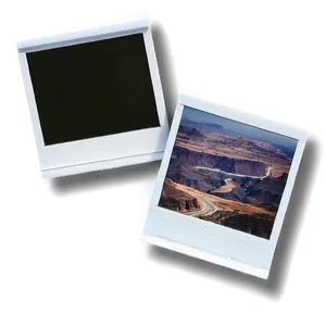 Animated Polaroid Frame Template PNG Tmx41