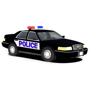 Animated Police Car PNG Bia PNG