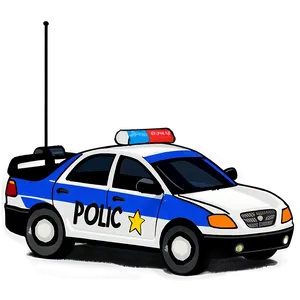 Animated Police Car PNG Oyb PNG