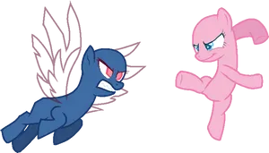 Animated Ponies Showdown PNG