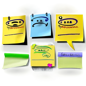 Animated Post It Note Png 98 PNG image