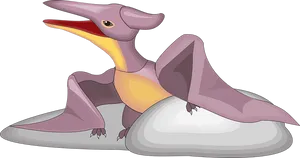 Animated Pterosaur Illustration