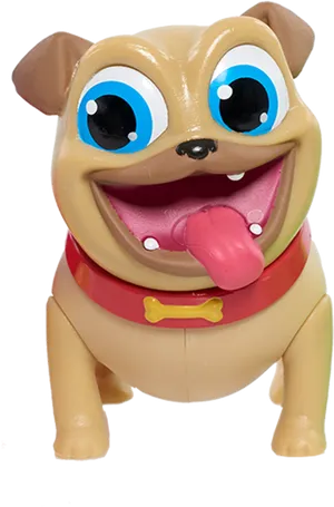 Animated Puppy Toy Figure