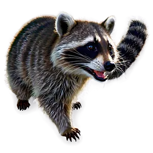 Animated Raccoon Png 05242024 PNG image