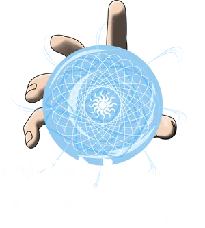 Animated Rasengan Technique PNG image