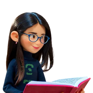 Animated Reading Book Png Lfs PNG image