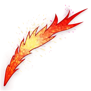 Animated Red Fire Sparkle PNG Yau52