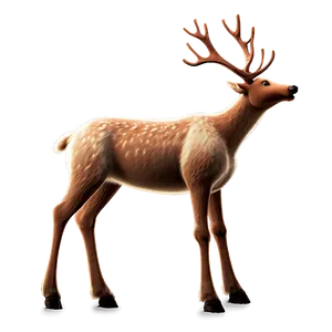 Animated Reindeer Png 05212024 PNG image