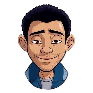 Animated Riley Freeman Front View PNG Hrb PNG