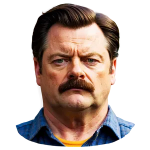 Animated Ron Swanson Png 63 PNG image