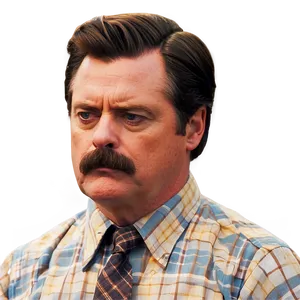 Animated Ron Swanson Png Jhf70 PNG image