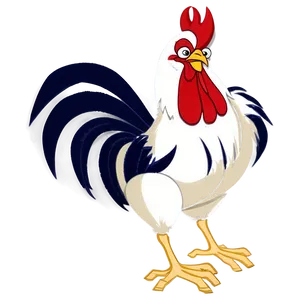 Animated Rooster Character PNG 05242024