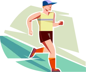 Animated Runnerin Action PNG