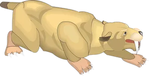 Animated Sabertooth Tiger