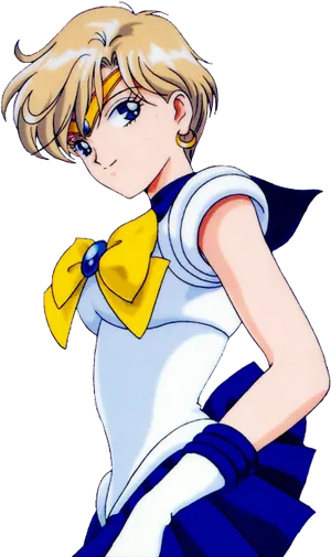 Animated Sailor Character Pose PNG image