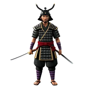 Animated Samurai Png 05212024 PNG image