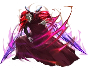 Animated Samurai Warrior Energy Aura PNG