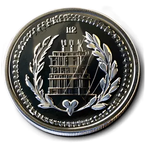 Animated Silver Coin Graphic Png 06272024 PNG image