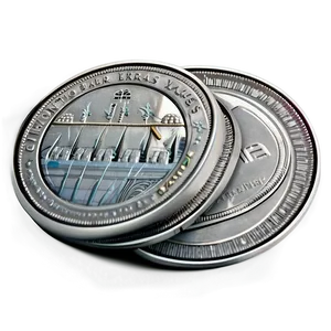 Animated Silver Coin Graphic Png 06272024 PNG image