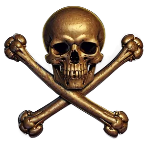 Animated Skull And Bones Png 06122024 PNG image